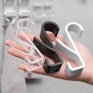 Crochets <span class=keywords><strong>de</strong></span> <span class=keywords><strong>radiateur</strong></span> <span class=keywords><strong>de</strong></span> <span class=keywords><strong>salle</strong></span> <span class=keywords><strong>de</strong></span> <span class=keywords><strong>bain</strong></span> en plastique, supports doubles pour serviettes et vêtements - Product Image 3