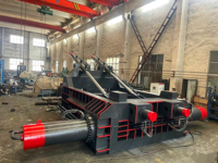 Presse à balles hydraulique industrielle horizontale pour métaux, directement de l'usine, pour le recyclage des déchets métalliques