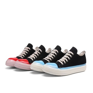 Zapatillas de Lona de Diseño de Lujo RO, Nuevas, con Superficie Encerada, Cómodas, Casuales, Deportivas, para <span class=keywords><strong>Mujer</strong></span>, con Forro de Algodón, para Parejas - Product Image 3