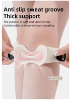 Genouillère de soutien réglable et flexible, sangle rotulienne légère, portable et respirante pour la protection des tendons