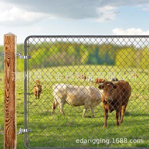 Bisagras de Puerta Tipo J de Acero Inoxidable de 6, 8 y 10 Pulgadas de Longitud, Herrajes Industriales para Puertas de Granja, Fácil Instalación - Product Image 3