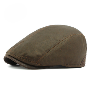 Berretto Casual in Tessuto Similpelle Premium, Stile Cowgirl, Autunno Inverno, Caldo con Fodera in Pile, Traspirante - Product Image 5