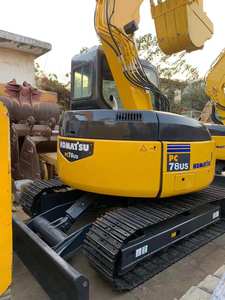 Asli <span class=keywords><strong>Komatsu</strong></span> Pc78 dengan pisau <span class=keywords><strong>Dozer</strong></span> dalam stok terlaris penggali Mini <span class=keywords><strong>Komatsu</strong></span> PC78us penggali - Product Image 3