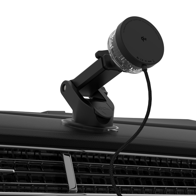 Factory Price Qi2 15W Wireless Charging Suction Cup Magnetic Wireless Car Phone Charger Holder for iPhone