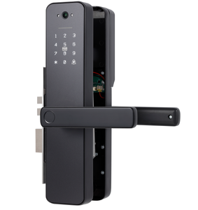 Serrure Intelligente de Sécurité Professionnelle pour Usine avec Caméra, Stockage Cloud, WIFI, Application Tuya, en Alliage de Zinc ABS, Serrure Électronique Domestique - Product Image 4