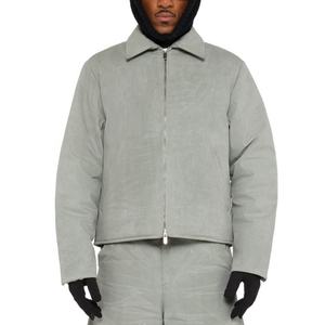 Veste d'hiver de haute qualité pour homme, veste courte zippée rembourrée en sergé de coton, design de créateur de mode - Product Image 1