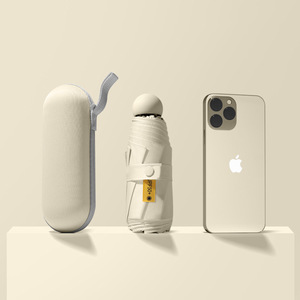 Зонт-капсула LS: Хит продаж, модный, компактный, ветрозащитный, водонепроницаемый, с защитой от УФ-излучения, 5 сложений, с возможностью нанесения логотипа - Product Image 2