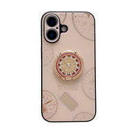 Étui de téléphone à paillettes de porte-anneau de luxe pour iPhone 16 Pro Max 15 Plus 14 13 12 11 XR 7 8 Samsung Z Fold 6 Diamond Mobile Cover
