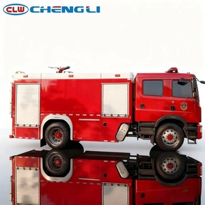 Camión de Bomberos Dongfeng Dolika D9 Nuevo con Tanque Combinado de Agua y Espuma |   Vehículo de Rescate de Emergencia con Motor Cummins, Económico - Product Image 3