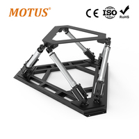 Plateforme de mouvement haute précision 6-DOF avec charge personnalisable de 1800 kg, utilisée pour la simulation de vol, la simulation de conduite