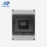 Boîtier plastique extérieur étanche IP65 ABS Interrupteur 5 voies Panneau électrique MCB Circuit Rail DIN Boîte de jonction de puissance Vialmax High