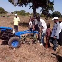 Mini tracteur manuel de 8 à 25 chevaux, motoculteur diesel à deux roues, pour rizières sèches, roulement de boîte de vitesses inclus