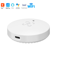 Capteur de présence humaine et d'éclairement Tuya WiFi Radar avec relais intégré et interrupteurs télécommandés pour l'automatisation de l'éclairage domestique intelligent