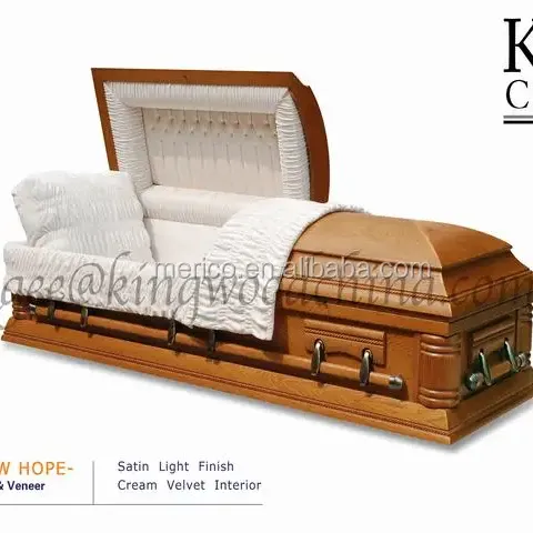 NEW HOPE kingwood caskets flat packed coffin casket handle