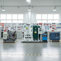Générateur d'oxygène PSA médical/industriel à pureté de 93 ± 2 %, usine d'oxygène personnalisée avec certification CE ISO