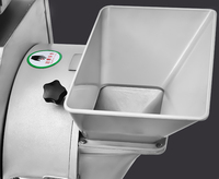 Cortadora de Frutas y Verduras Multifuncional Comercial DQC140, Motorizada, Automática, para Rebanar, Cortar en Cubos y Triturar, para Servicios de Catering y Fábricas de Alimentos