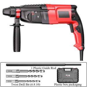 Industriële Rotatiehamer Slagboormachine 1800W 26mm Max. Boordiameter 60.4ft-lb Koppel Beton Draagbaar AC 110-240V - Product Image 4