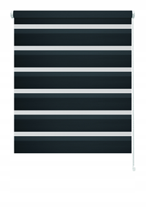Top Quality Mini Zebra Blinds for <strong>Windows</strong>, Roller Blinds <strong>Windows</strong> Shades,Dual Layer Light Control for Day and Night - Product Image 2