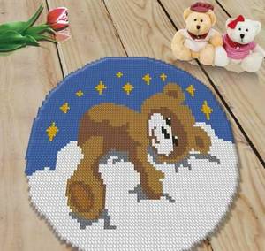 Kit de alfombra con gancho de sujeción y base antideslizante, bajo MOQ, para bordado hecho a mano, tapete de suelo, manualidades DIY para decoración del hogar - Product Image 6