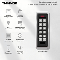 Thinmoo 金属 RFID 读卡器 13.56MHz ISO14443A 3-5cm 读取距离 智能卡 可定制徽标 & 支持 OEM/ODM Windows 10