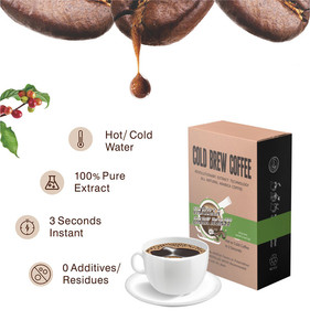 2022 Floral Fragrant Balance Elegant Flavored Instant Yunnan Arabica <strong>Vanilla</strong> Dark Roast <strong>Coffee</strong> 10 Sachets/ Box - Product Image 2