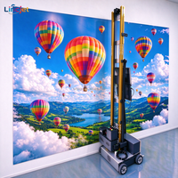 2026 LC Wall Floor 3D untuk Printer UV Inkjet Semi-Otomatis DX7 Tube & Bill Card untuk Penggunaan Mural