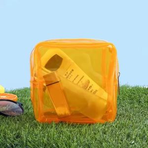 Small Transparent Cosmetic Bag PVC Women Zipper Clear <b>Makeup</b> Bags Beauty <b>Case</b> Travel Organizer Storage Wash Bag - Product Image 4