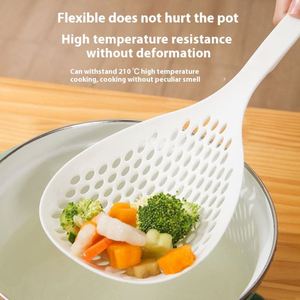 Cuchara Coladora Plegable de Plástico Grande con Mango Largo, Tipo Cesta, Apta para Lavavajillas, Sostenible para Cocina - Product Image 2