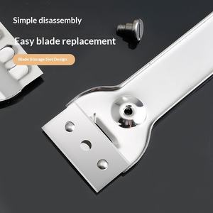 Wholesale LM Brand Stainless Steel <b>Scraper</b> <b>Tool</b> Glass Window Wall <b>Paint</b> Cleaner Kitchen Accessories Blades Cleaning Cooker Model - Product Image 2