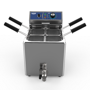 Ristorante commerciale professionale cucina elettrica Pasta <span class=keywords><strong>gastronomia</strong></span> con 4 pz piccoli cesti SS304 - Product Image 6