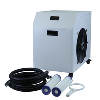 Enfriador de Baño de Hielo R410A Resistente a la Intemperie con Modos de Enfriamiento y Calefacción Duales, Control Remoto y Funciones Automáticas