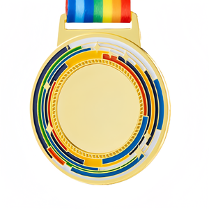 Personalizzato di alta qualità a buon mercato 3D vecchio classico oro metallo Golf Club metallo Sport premio medaglia - Product Image 5