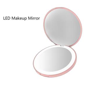 <span class=keywords><strong>Specchio</strong></span> LED per <span class=keywords><strong>Trucco</strong></span> Tascabile Mini <span class=keywords><strong>con</strong></span> Luce LED, Vendita all'Ingrosso di Fabbrica - Product Image 1