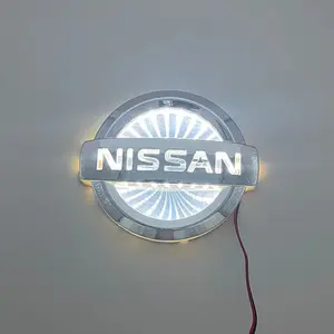 Wholesale hot selling Car Badge Led Light Auto Logo Lights Car Emblem for Opel White Red Blue