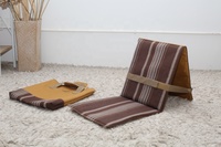 HE-1311,Portable rembourré nouveau tissu arabe doux siège bas chaise de méditation chaise de sol pliante sièges chaises de sol