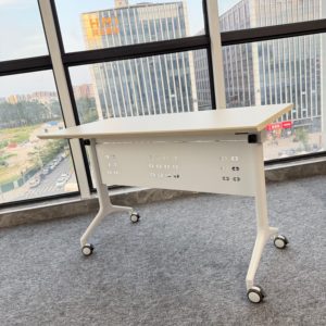 Marco de mesa plegable industrial moderno con patas de metal para uso en oficina QINGSHUAI, 1 año de garantía, almacenamiento con cajones, 1 año de garantía - Product Image 4