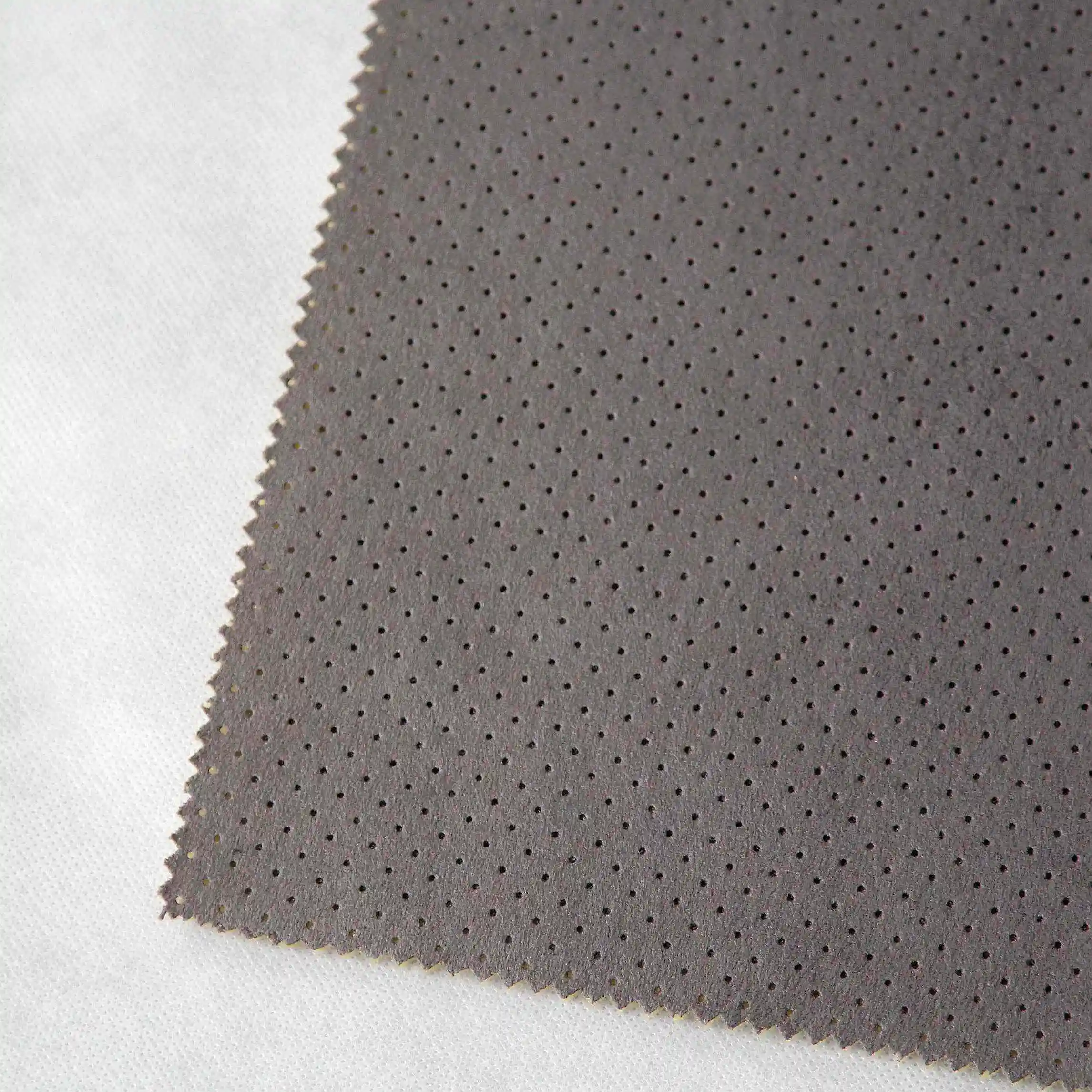 Üretici tedarik çok desenler Polyester süet kumaş otomotiv döşemelik kumaş köpük araba koltuğu için