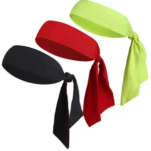 Quick Dry Tennis Sweatband Outdoor Running Hiking Sports Elastic Headband sport elastic ties yoya headband for men women