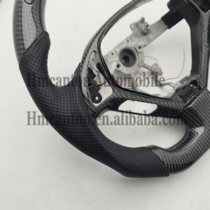 Volante Deportivo de Fibra de Carbono y Cuero Perforado de Alta Calidad para Infiniti G27 G37 - Product Image 6