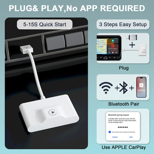 Adaptador Carplay inalámbrico <span class=keywords><strong>Apple</strong></span> CarPlay Android Auto Dongle inalámbrico para juego de coche con cable a dongle inalámbrico Android Auto CarPlay - Product Image 2