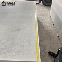 Panneau de plafond en fibrociment 6 mm, revêtement de corniche, panneau non inflammable, panneau de recouvrement, revêtement de plafond extérieur, panneau de construction