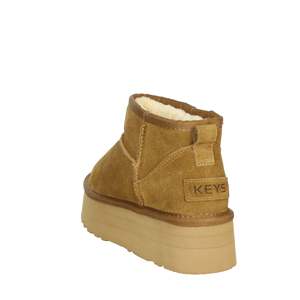 Botines de Mujer con Tacón Bajo K-10280 Color Camel Altura del Tacón 41 - Product Image 2
