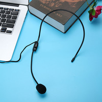 Microphone casque, perche filaire flexible (connecteur standard de 3.5mm) pour systèmes de micro Belt Pack