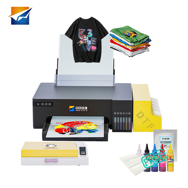Multicolor A4 Inkjet Printer Fast Speed Easy Control Economical L8050 Printhead Single Head New Flatbed Printer for