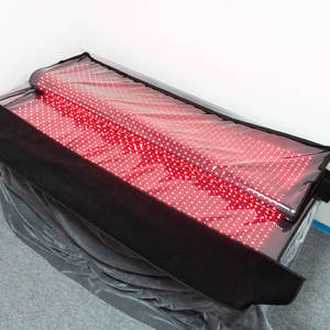 Matelas de massage portable à infrarouge avec batterie intégrée rechargeable pour physiothérapie corporelle, autonomie de 6 à 8 heures - Product Image 2