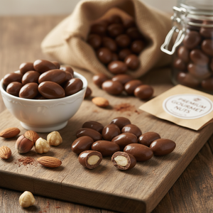 Dragé de Chocolate de Primera Calidad, Surtido de Frutos Secos Recubiertos, Bocadillo Dulce de Calidad Gourmet, Empaquetado a Granel - Product Image 3