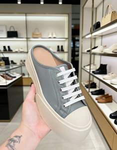 Scarpe casual stringate stile Mary Jane con plateau, in TPU, con tomaia in pelle bovina e fodera in montone, dal design originale e accattivante - Product Image 6