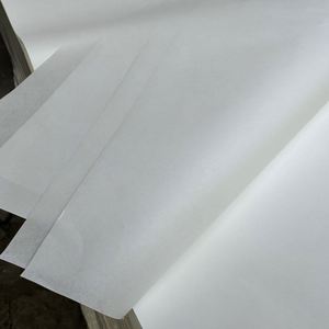 Papel de embalaje de papel tisú de embalaje con logotipo Blanco/Negro a prueba de humedad impreso personalizado de lujo para uso en exposiciones y comestibles - Product Image 2