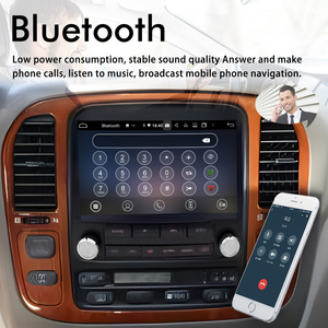 Reproductor de vídeo Multimedia <span class=keywords><strong>Android</strong></span> 13 para coche para LEXUS LX470 Toyota Land Cruiser 100 2001 VX <span class=keywords><strong>Bluetooth</strong></span> estéreo GPS CarPlay Unidad Principal - Product Image 5