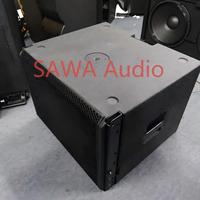 HDL 38-AS Caisson de basses actif unique de 18 pouces Caisson de basses en bois puissant Haut-parleur Line Array Concert Powered Professional